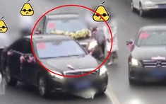 Tạo kịch bản cướp dâu như phim hành động, 2 tài xế lái xe Mercedes-Benz bị cảnh sát "tuýt còi"