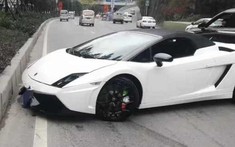 Nhân viên gây tai nạn siêu xe Lamborghini của khách, thiệt hại hơn 260 triệu đồng