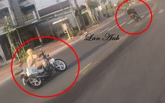 Video: Cảnh sát truy đuổi thanh niên chạy Yamaha Exciter 150 ở Bình Dương