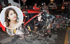 Hot girl Thái Lan "Tuổi nổi loạn" bị thương trong tai nạn của siêu xe Ferrari 812 Superfast