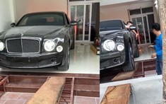 "Đau tim" trước màn vận chuyển xe siêu sang Bentley Mulsanne tại Hà Nội
