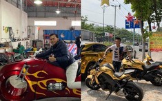 Dàn xe "mạ vàng" của Phúc XO và Huấn "hoa hồng" trước khi bị công an bắt vì liên quan ma tuý