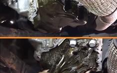 Chevrolet Cruze "chết máy", nữ chủ xe mang ra gara và "tá hỏa" khi thấy dầu bôi trơn động cơ đóng khối như thạch