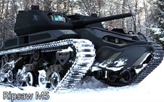 Ripsaw M5 - Mẫu xe tăng chạy điện, tự lái hoàn toàn đầu tiên trên thế giới