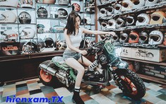Video: Ngắm nhìn thiếu nữ Việt khoe dáng bên Honda Zoomer độ độc