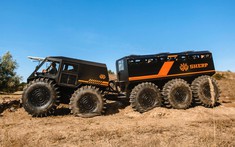 Sherp The Ark - Phương tiện đi mọi địa hình với khả năng kéo thêm 20 người phía sau