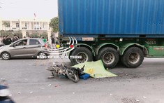 Hà Nội: 2 học sinh tiểu học tử vong thương tâm dưới bánh xe container trên đường về nhà