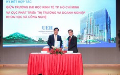 Lễ ký kết hợp tác giữa Cục Phát triển thị trường và doanh nghiệp Khoa học và Công nghệ với trường Đại học Kinh tế TP.Hồ Chí Minh