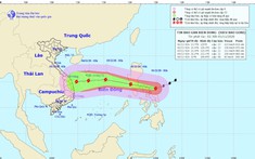 Cảnh báo vùng nguy hiểm trên Biển Đông; Trung bộ mưa lớn diện rộng