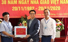 Phó Thủ tướng Vũ Đức Đam thăm Trường PTDT nội trú tỉnh Quảng Ninh