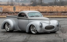 Chiếc bán tải độ Willys 1941 này có động cơ HEMI V8, kèm dáng đáng yêu như hoạt hình