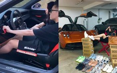 Những lần khoe ảnh chụp cùng siêu xe gây sốt cộng đồng mạng của con rể và con gái Minh "Nhựa"