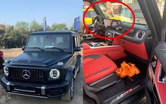 "Khui công" Mercedes-AMG G63 2019 đen nhám đi cùng nội thất đỏ những ngày cận Tết Nguyên đán