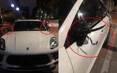 Tối mùng 3 Tết, chủ xe Porsche Macan mất hơn 100 triệu đồng vì bị kẻ gian vặt gương