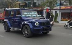 Siêu phẩm Brabus 800 Widestar độ nội thất Hermes ở Hải Phòng đã lăn bánh trên đường