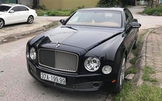 Bentley Mulsanne mang siêu biển tứ quý 9 ở Nghệ An