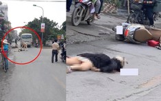 Hà Nội: Va chạm với xe khách, người phụ nữ chạy xe máy tử vong tại chỗ