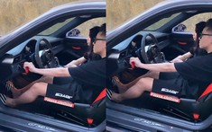 Con rể Minh "Nhựa" khoe siêu xe Porsche 911 GT3 RS màu lạ