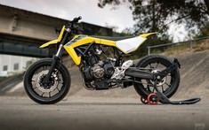 Chiêm ngưỡng bản độ Supermoto siêu chất từ Yamaha MT-07