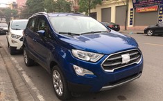 Ford EcoSport 2020 bất ngờ xuất hiện trên đường phố Hải Dương, bỏ lốp dự phòng và thêm trang bị nhẹ
