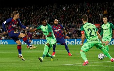 Barca vào tứ kết Cup Nhà Vua