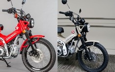 Honda hé lộ CT125 trước khi ra mắt chính thức, mang một số thay đổi so với concept