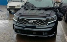 Kia Sorento 2020 lần đầu lộ ảnh thật “không phông bạt”