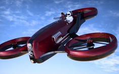 Formula Drone One - Mẫu xe bay đẹp mãn nhãn lấy cảm hứng từ xe đua F1 Ferrari thập niên 1950