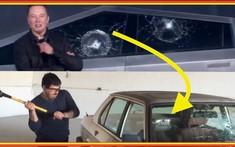 Cửa sổ xe BMW cứng đến mức vung rìu không vỡ, trái ngược cửa sổ xe Tesla Cybertruck