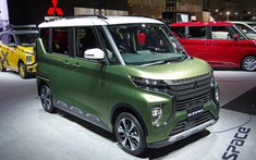 Làm quen với Mitsubishi eK X Space 2020 - Xe gia đình mới có kiểu dáng như Xpander