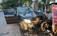 Người lái Mercedes-Benz GLC tông tử vong tài xế GrabBike tại gần sân bay Tân Sơn Nhất rồi bỏ trốn