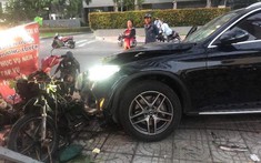Lộ video quay khoảnh khắc chiếc Mercedes-Benz GLC gây tai nạn khiến tài xế GrabBike tử vong tại Sài Gòn