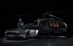 Đây là chiếc trực thăng Airbus mang dấu ấn hợp tác cùng Aston Martin