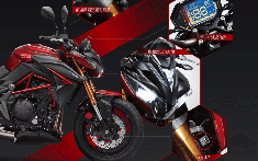 Naked bike Kymco Krider 400 chính thức có mặt trên website của hãng xe Đài Loan với ngoại hình "ác chiến"
