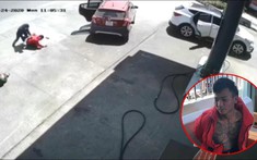 Video: Công an mật phục quật ngã 2 kẻ cướp đi Vinfast Fadil tại cây xăng Lâm Đồng