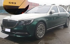 Mercedes-Benz S-Class ở Bắc Giang độ "full bài" Maybach nhưng logo S93 mới là điểm thú vị