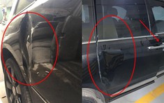 Lộ ảnh Rolls-Royce Cullinan gặp nạn ở Việt Nam, cửa xe móp nặng không thể đóng vào được