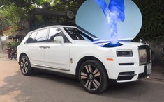 Quá nhiều Rolls-Royce Cullinan tại Việt Nam nhưng đây là chiếc đầu tiên có logo phát sáng
