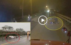 Video: Người vợ khóc thảm thiết bên thi thể chồng bị xe tải cán qua người tại quốc lộ 1A