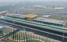 Đường đua F1 Hà Nội cấp tốc hoàn thiện sẵn sàng cho giải đấu diễn ra chưa đầy 2 tháng nữa