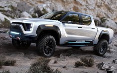 Đối thủ Tesla Cybertruck, bán tải điện Nikola Badger lộ nguyên hình với công suất tối đa hơn 900 mã lực