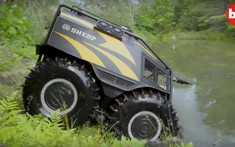 Cận cảnh Sherp ATV - Xe địa hình đi cả mặt đường lẫn mặt nước với giá 100.000 USD