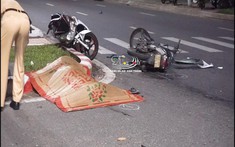 Video: Thanh niên chạy xe máy với "tốc độ bàn thờ", tông chết người qua đường tại Đà Nẵng