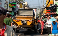 Tp. Hồ Chí Minh: Cố leo lên vỉa hè, nữ sinh lớp 8 đi xe ga ngã xuống đường, chết thảm