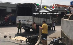 Video: Người phụ nữ bị ô tô tải cán tử vong tại Sài Gòn khi đang đi khám bệnh