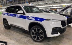 VinFast lắp thử nghiệm xe chuyên dụng cho cảnh sát giao thông