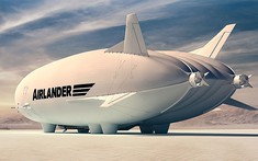 Airlander 10 - "Cặp mông bay" lớn nhất thế giới được "bơm to" thêm nữa trước khi sản xuất