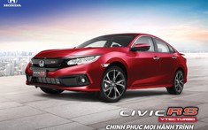 Honda Civic RS được bổ sung màu đỏ Coffee Cherry, giá tăng thêm 5 triệu