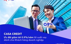 CASA CREDIT- chương trình ưu đãi lãi suất vay của MB  dành cho khách hàng doanh nghiệp mùa Covid