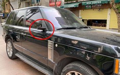 Bị kẻ gian "vặt gương" mùa dịch Covid-19, chủ xe Range Rover ở Hà Nội chỉ biết than trời